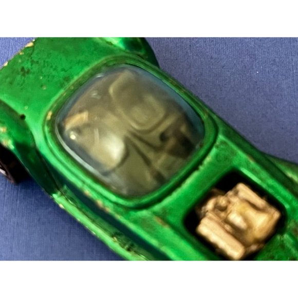 1968 Mattel Hot Wheels Redline Beatnik Bandit Green w/Dark interior HK Rare! - Picture 10 of 10